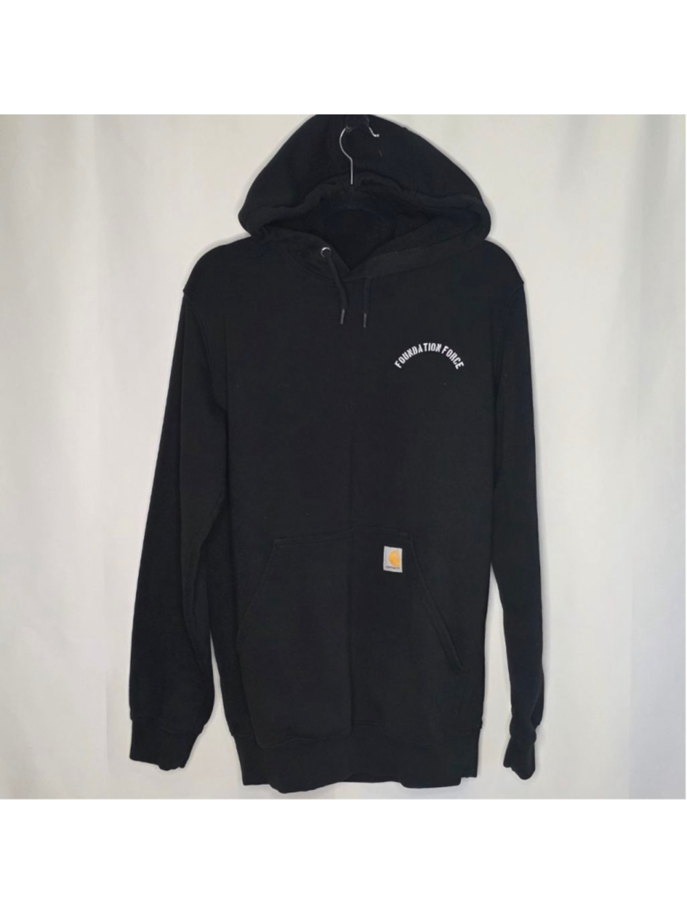 Carhartt Black Foundation Force Hoodie Small loose fit